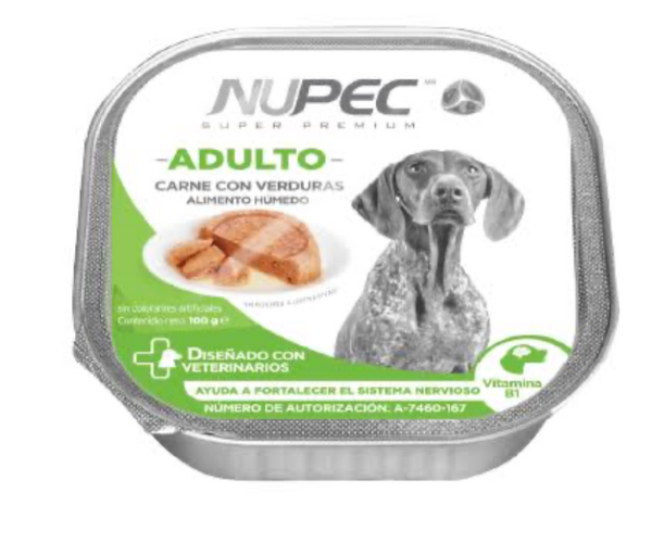 Nupec Alimento Húmedo Adulto 100g