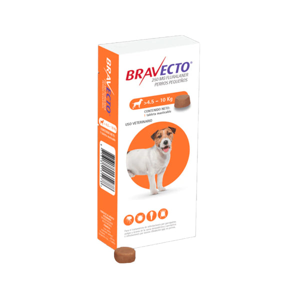 Bravecto 4.5-10 kg 250 mg