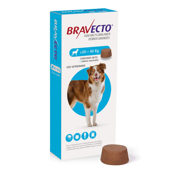 Bravecto 20-40 kg 1000 mg