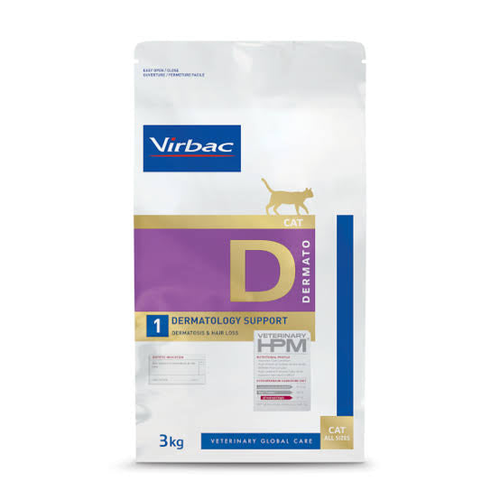 Cat Dermatology Support Virbac 3kg