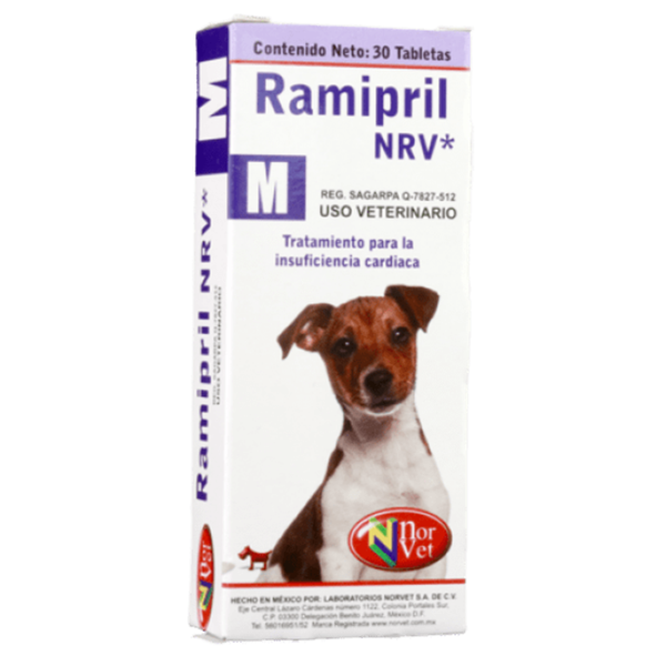 Ramipril NVR M 30 Tabletas
