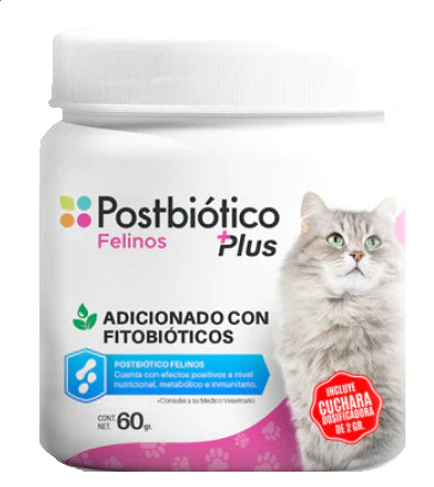 Postbiótico Plus Felino 60 Gr