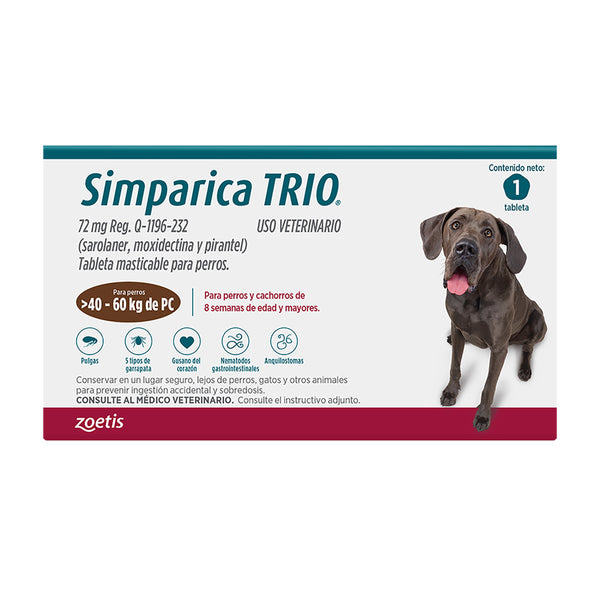 Simparica Trio 40.1-60kg
