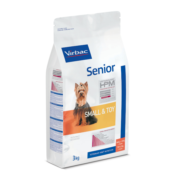 VIRBAC SENIOR DOG SMALL & TOY 3kg