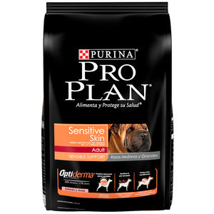 Pro Plan Sensitive Skin Canino Razas Mediana/Grande 3 kg