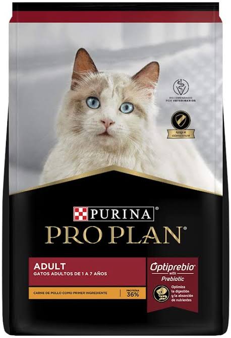 Pro Plan Optiprebio Alimento Seco para Gato Adulto Receta Pollo y Arroz 3 kg