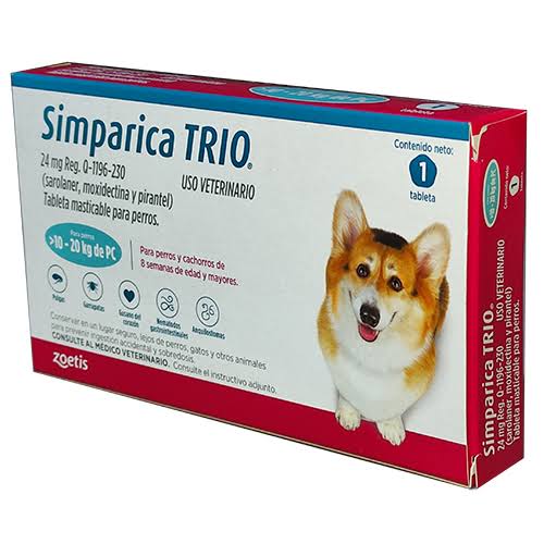 Simparica Trio 10.1-20kg