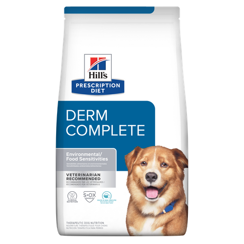 Hill's Prescription Diet Derm Complete Alergias Ambientales para Perro Adulto 2.9 kg